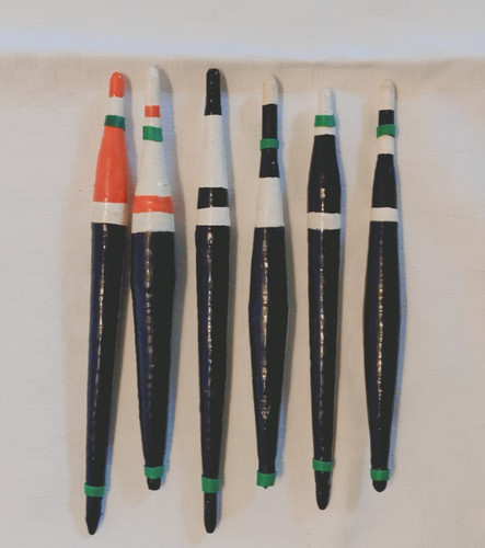 Six old style handmade - six, old-style
