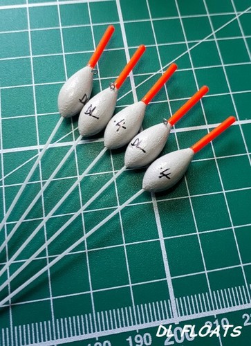 Hand made pole floats - 5x,