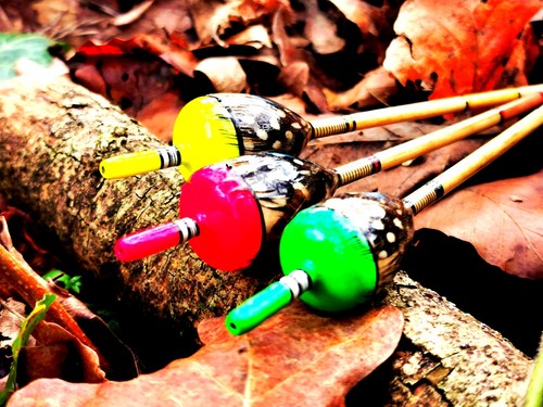 Handmade perch bobber - perch,